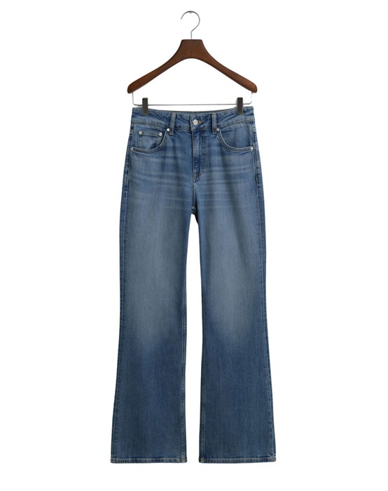 Gant - Slim Flare Jeans - Slim Light Blå - byKalstrup.dk