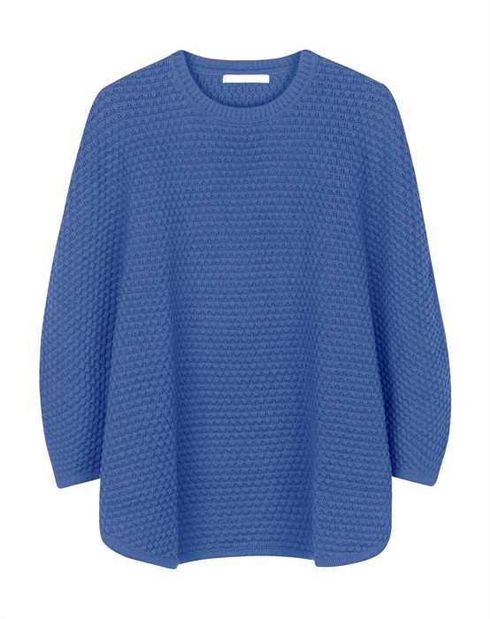 Sibin Linnebjerg - Adi Poncho - Clear Blå - Xs - byKalstrup.dk