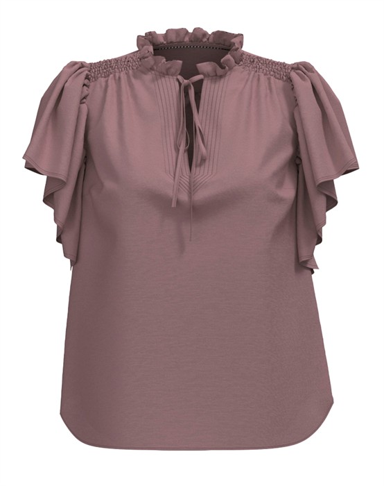 Co'couture - Hera Cc Frill Top - byKalstrup.dk
