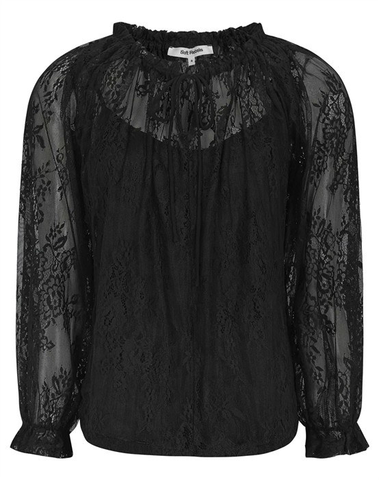 Soft Rebels - Srlaurel Bluse - Sort - M - byKalstrup.dk
