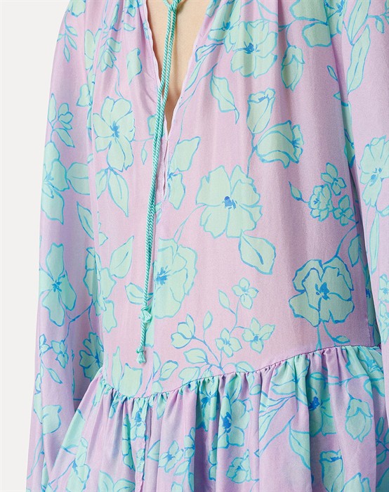 TRUE COLORS PRINT HABOTAI SILK