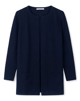 Sibin Linnebjerg - Mary Short Cardigan - Navy