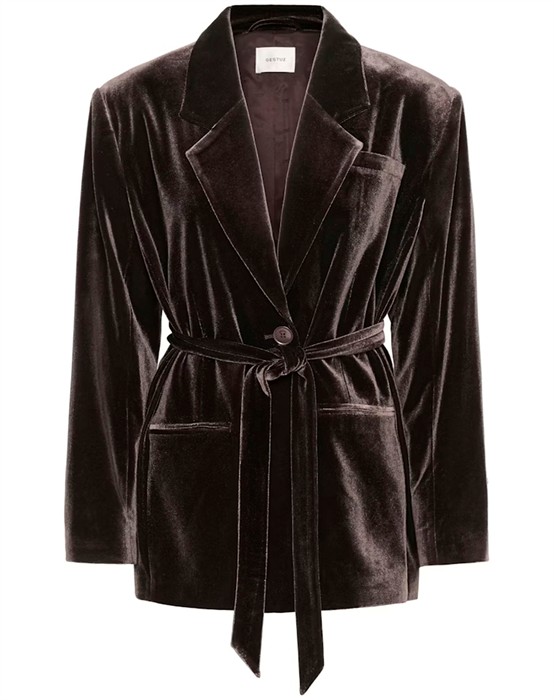 Gestuz - Gzvitta Blazer - Ganache - byKalstrup.dk