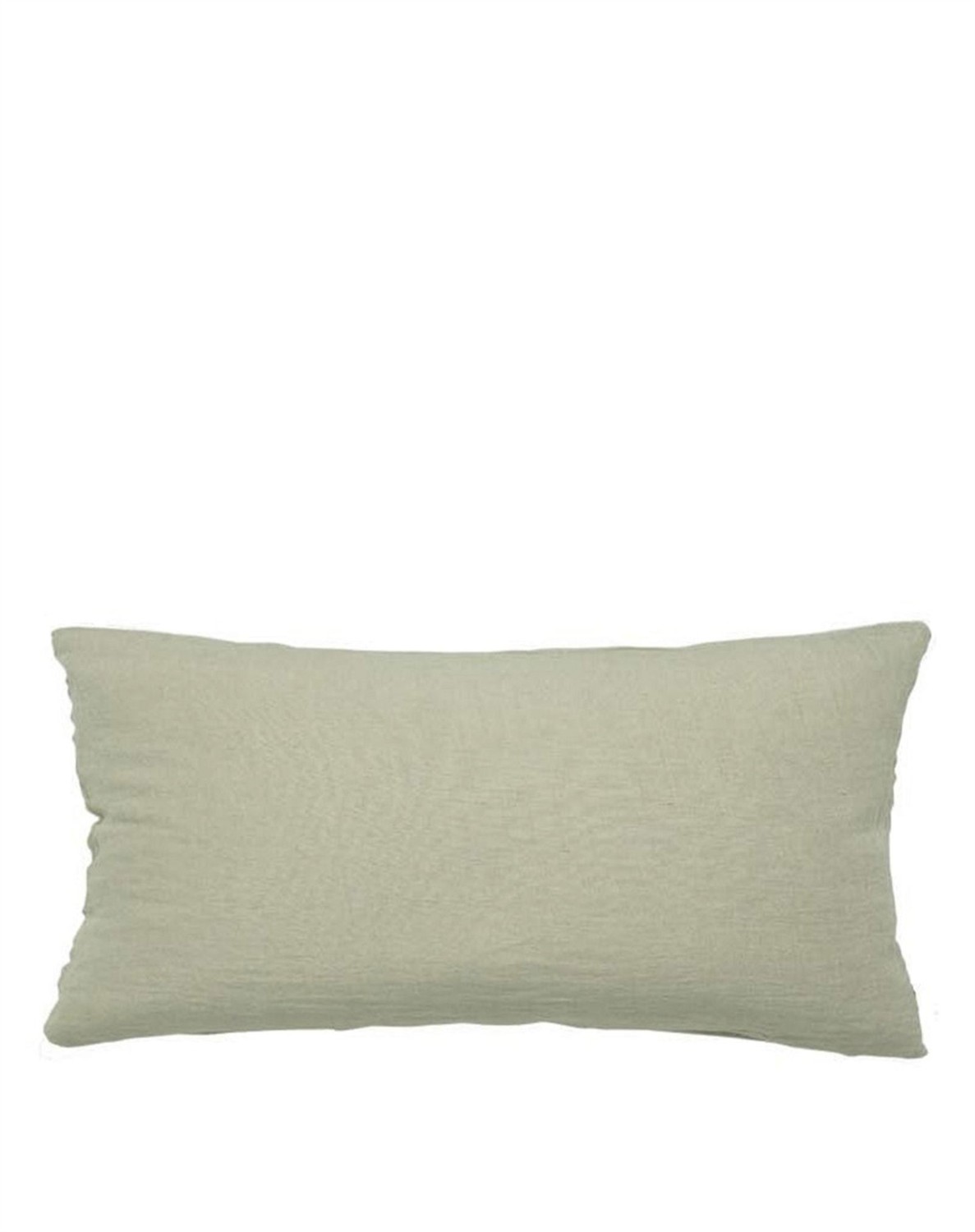 Linen Mini Gable Pude - Seagrass - 45 x 70 Cm