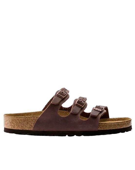 Birkenstock - Florida Oiled Leather Sandal - Habana - byKalstrup.dk
