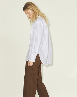 JJXX - Jamie Relaxed Poplin Skjorte - White