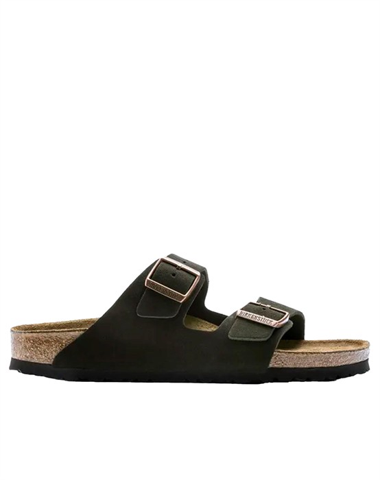 Birkenstock - Arizona Suede Leather Sandal - Mocha - byKalstrup.dk