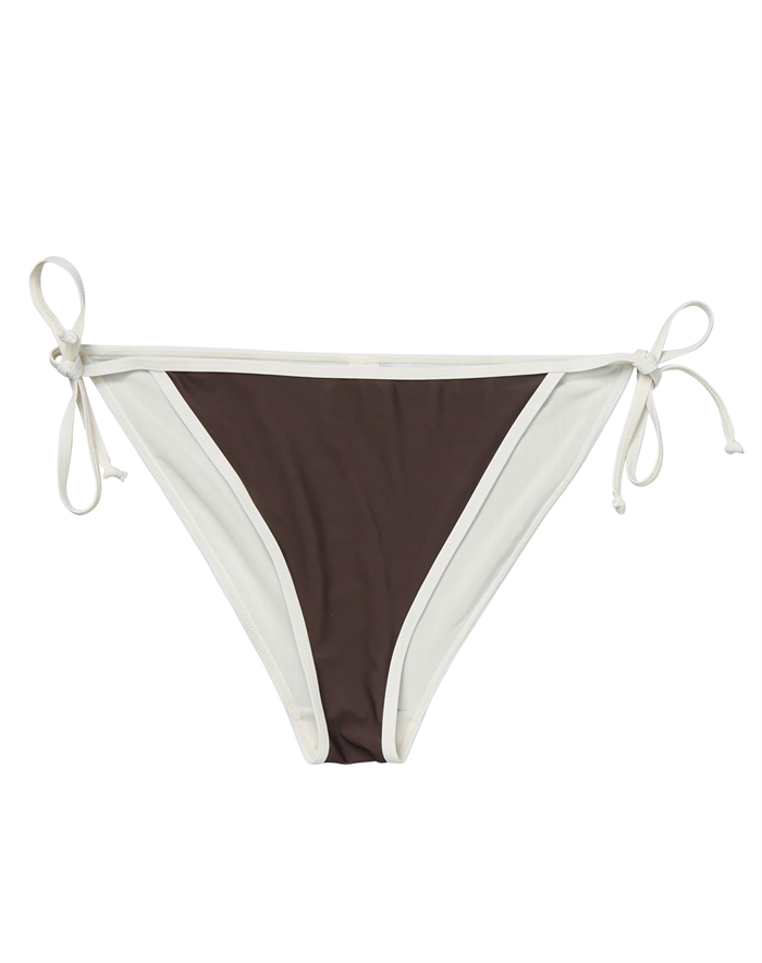 Beck Sã¶Ndergaard - Contrast Baila Bikini Tanga - Hot Fudge Brun - L - byKalstrup.dk