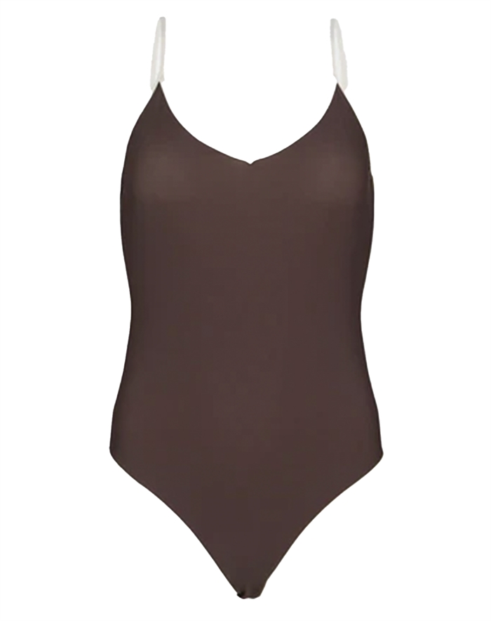Beck Sã¶Ndergaard - Contrast Bea Badedragt - Hot Fudge Brun - S - byKalstrup.dk