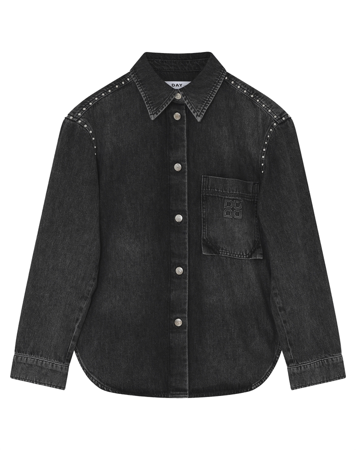 Day Birger Et Mikkelsen - Clothilde Embellished Blå Jakke - Sort - byKalstrup.dk