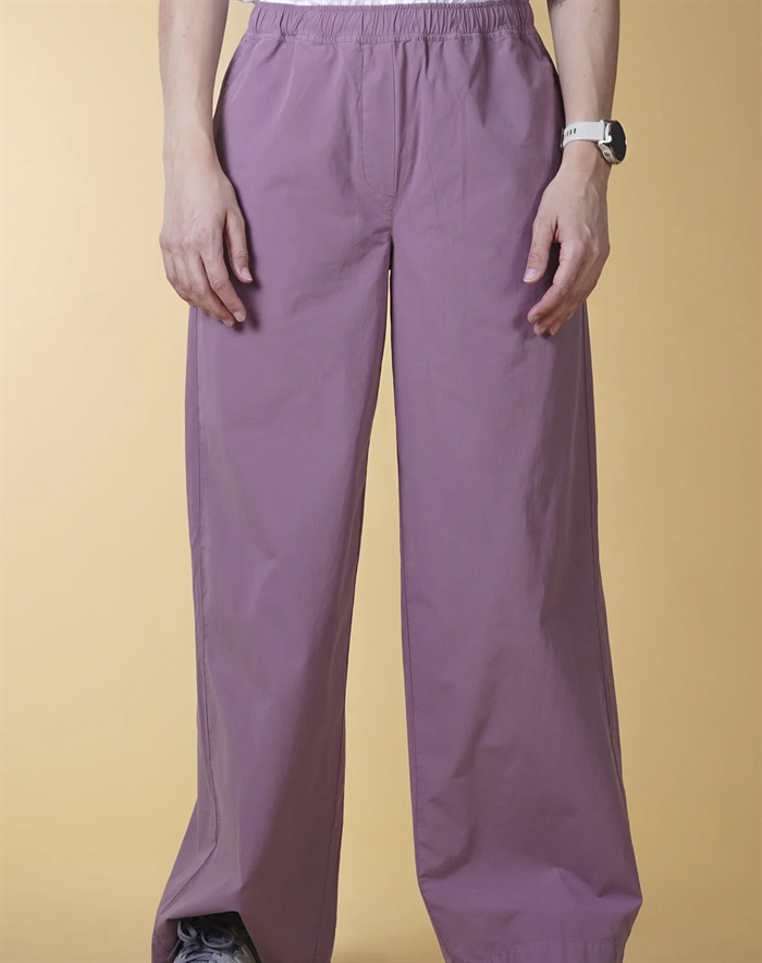 Elsk - Poplin s Bukser - Faded Plum - byKalstrup.dk