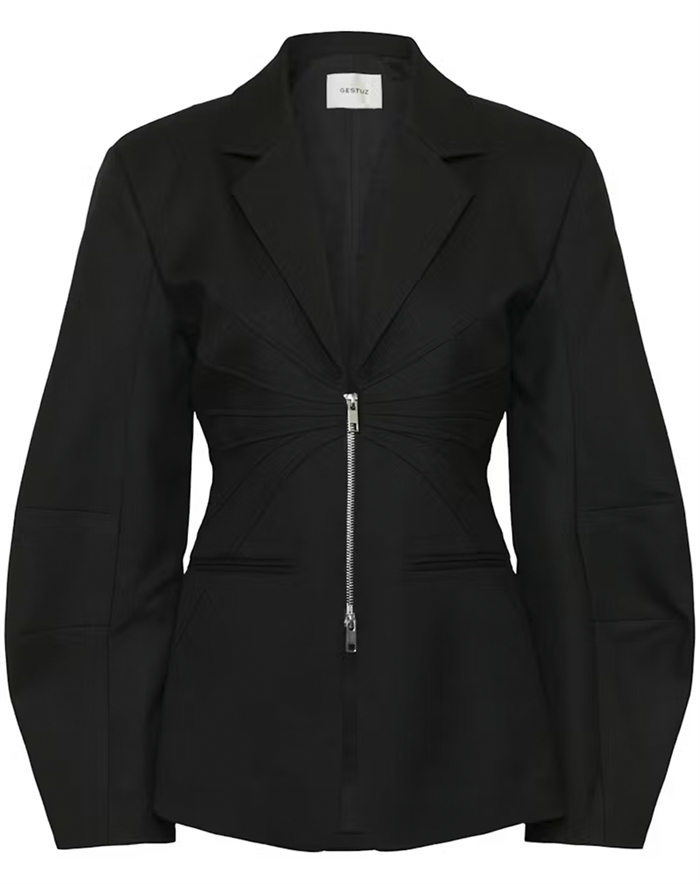 Gestuz - Gztitta Blazer - Sort - 34 - byKalstrup.dk