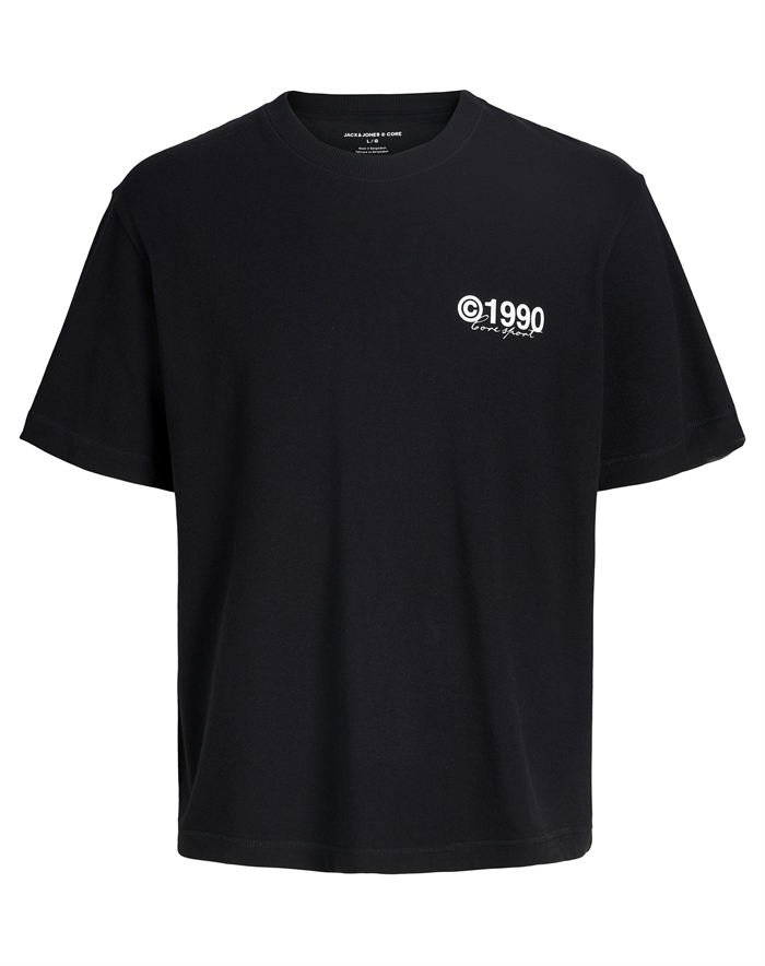 Jack & Jones Junior - Jcomineral Photo Back T-shirt - Sort - byKalstrup.dk