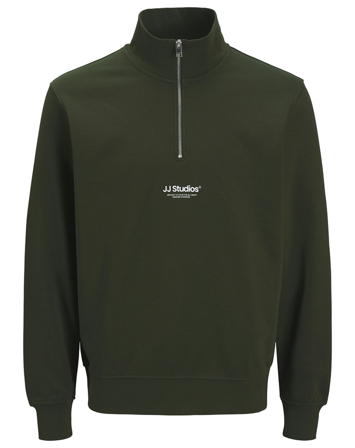 Jack & Jones - Jjesoho Sweat Quarter Zip - Duffel Bag - byKalstrup.dk