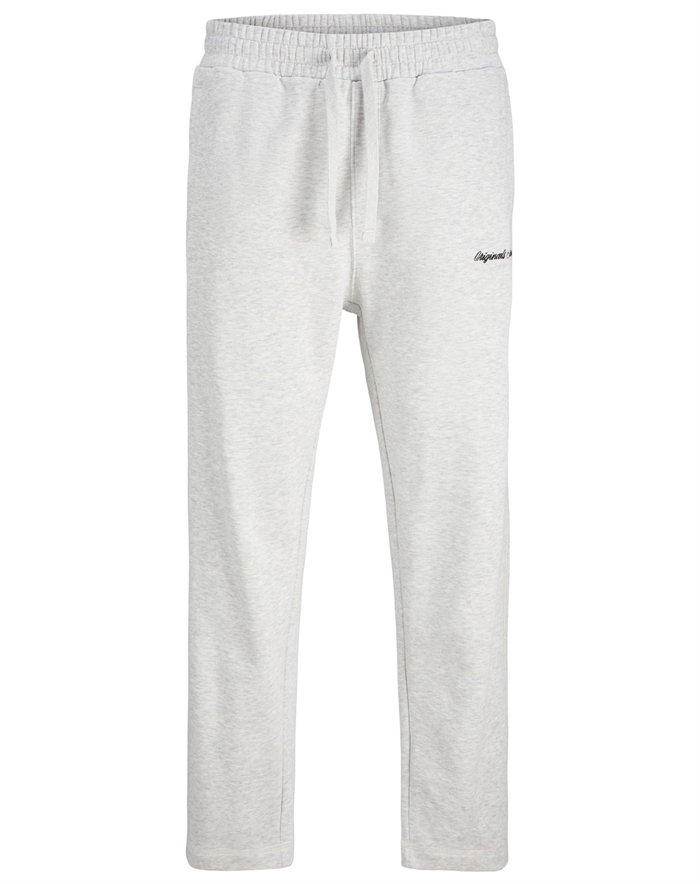 Jack & Jones - Jpstkane Norrebro Sweat Pants - Hvid Melange - byKalstrup.dk