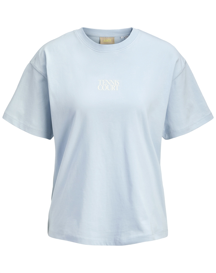Jjxx - Jxgia Mønstret T-shirt - Skyway - Xl - byKalstrup.dk