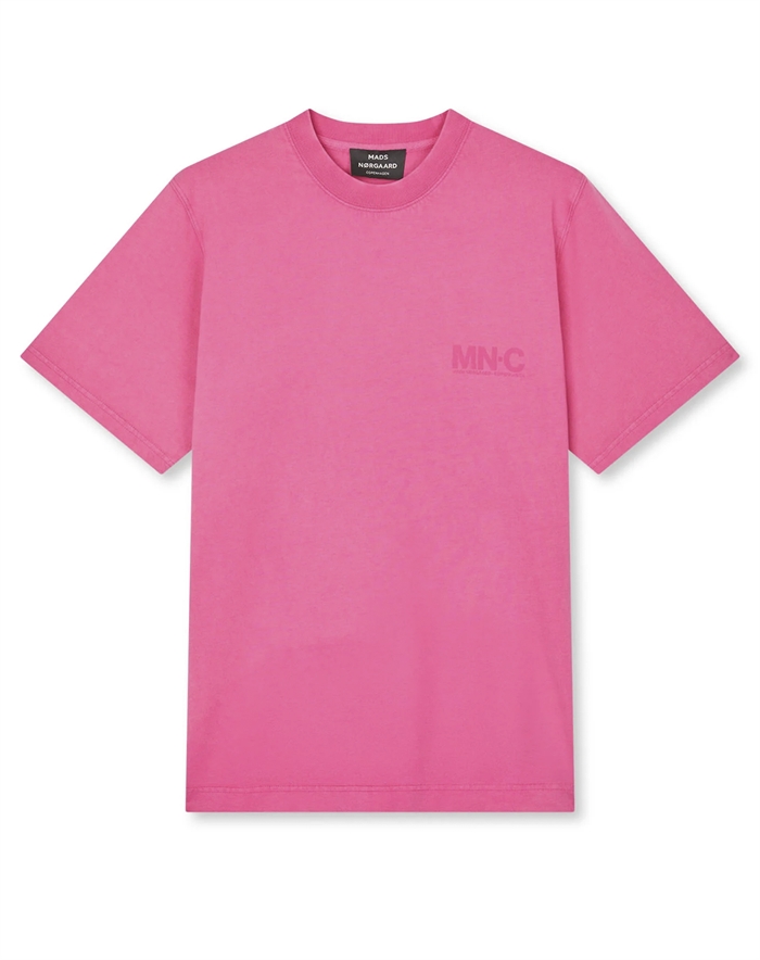 Mads Nãrgaard - Mads Nã ̧Rgaard - Frode Mnc T-shirt - Rasberry Rosa - byKalstrup.dk