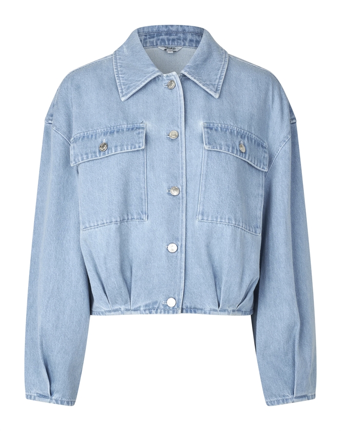Mbym - Geviva-m Blazer Jakke - Light Soft Wash - byKalstrup.dk