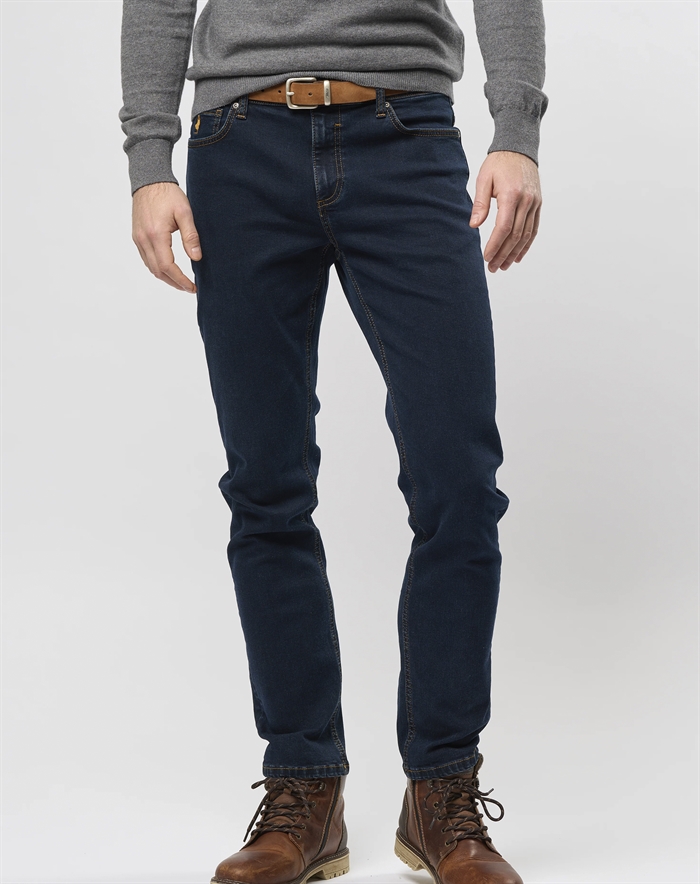 MCS - Rain Reg Jeans - Blå Sort - 29 - byKalstrup.dk