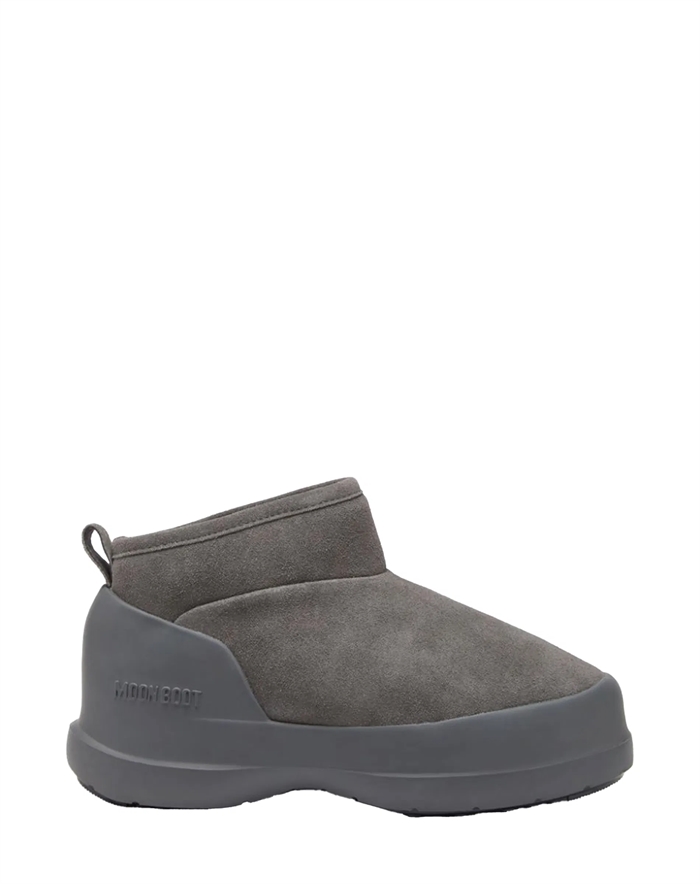 Moon Boot - Luna Low Suede Stã ̧Vle - Grå - 41 - byKalstrup.dk