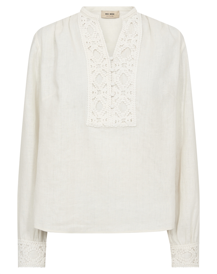 Mos Mosh - Mmevanda Bluse - Ecru - S - byKalstrup.dk