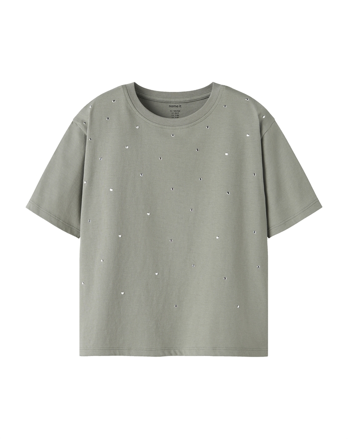 Name It - Nfkbea T-shirt - Shadow - 122/128 - byKalstrup.dk