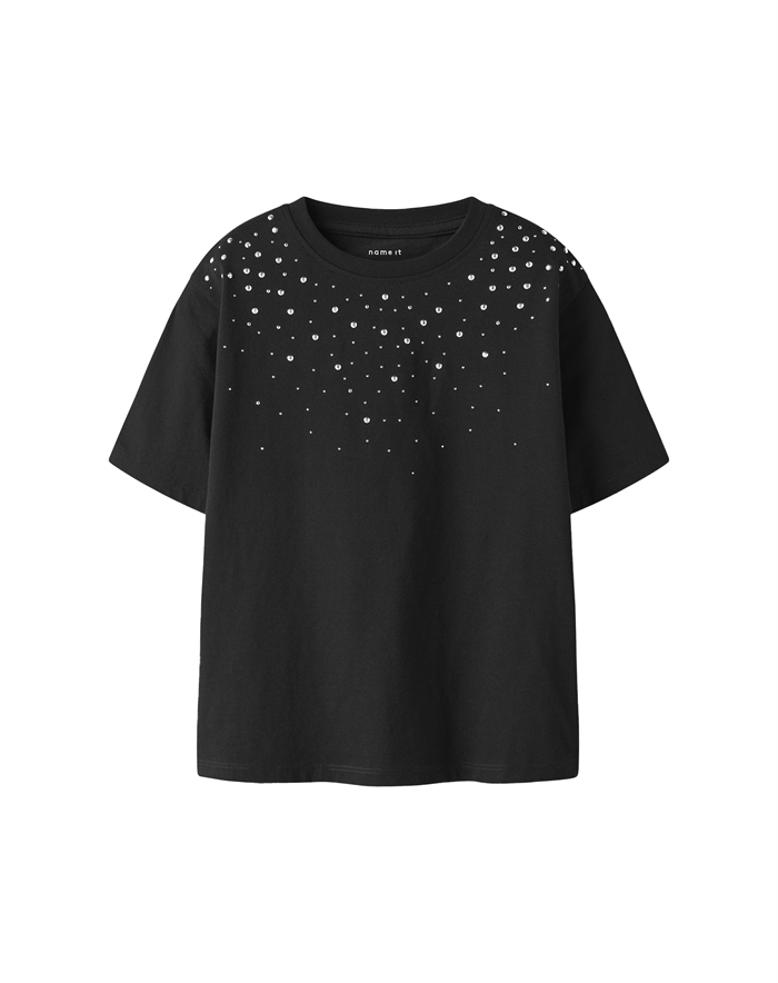 Name It - Nkfbea T-shirt - Sort - 122/128 - byKalstrup.dk
