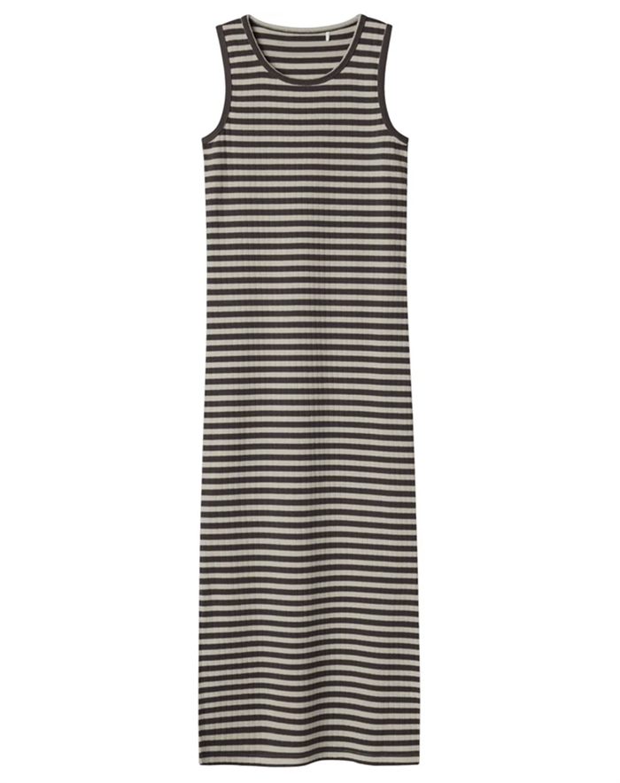 Name It - Nkfsuraja Maxi Kjole - Sort Coffe - byKalstrup.dk
