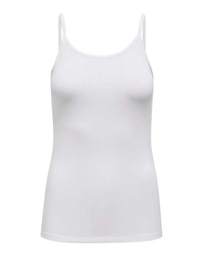 Jdy - Jdymila Singlet Top - Hvid - byKalstrup.dk