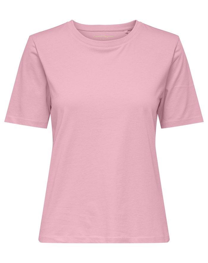 Only - Onlhappy O-neck T-shirt - Romance Rosa - byKalstrup.dk