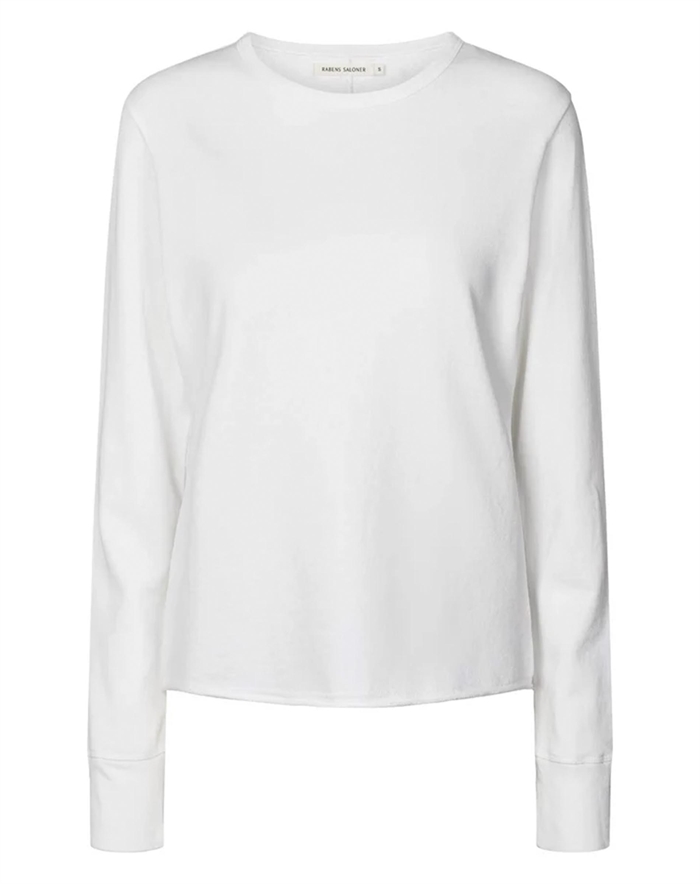 Hila Light Stretch Crew Neck Top - Rabens Saloner - byKalstrup.dk