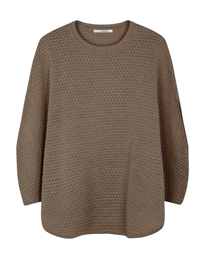 Sibin Linnebjerg - Adi Poncho - Grizzly - L - byKalstrup.dk