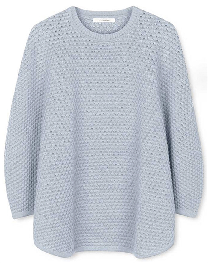 Sibin Linnebjerg - Adi Poncho - Light Blå - Xs - byKalstrup.dk