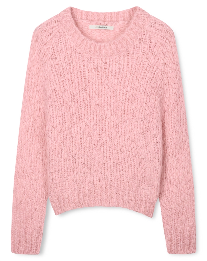 Sibin Linnebjerg - Elli Pullover Strik - Hudfarvet - Xs - byKalstrup.dk