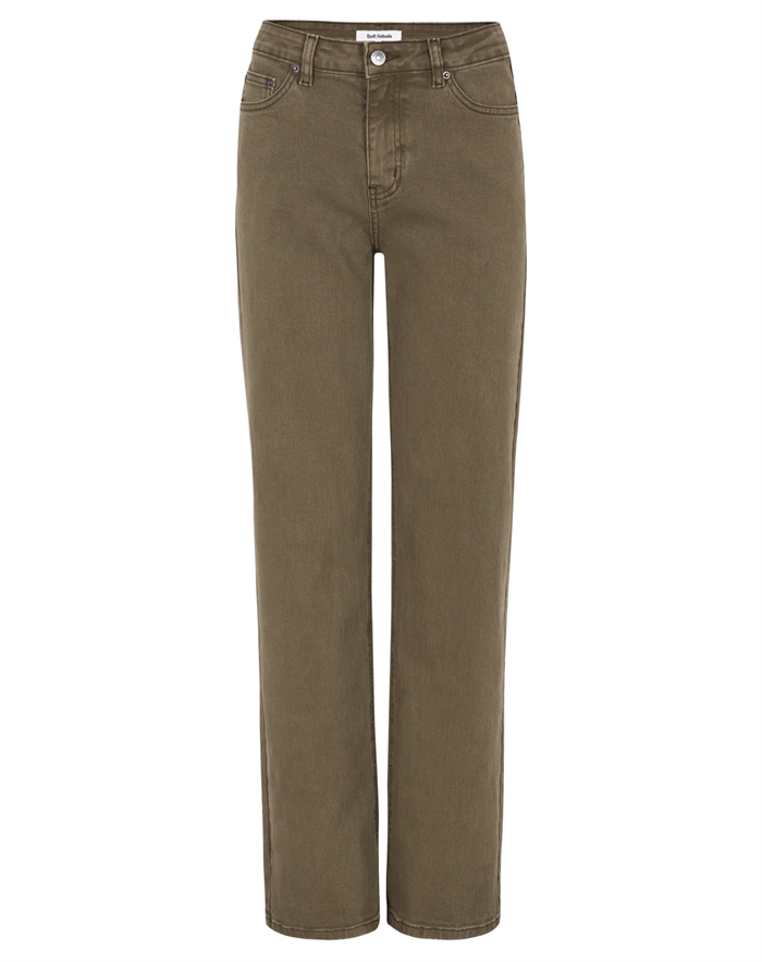 Soft Rebels - Srkilea Willa Midwaist Wide Jeans - Sepia - byKalstrup.dk
