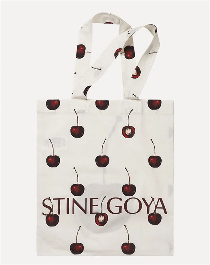 Stine Goya - Cotton Tote Bag - Cherries - byKalstrup.dk