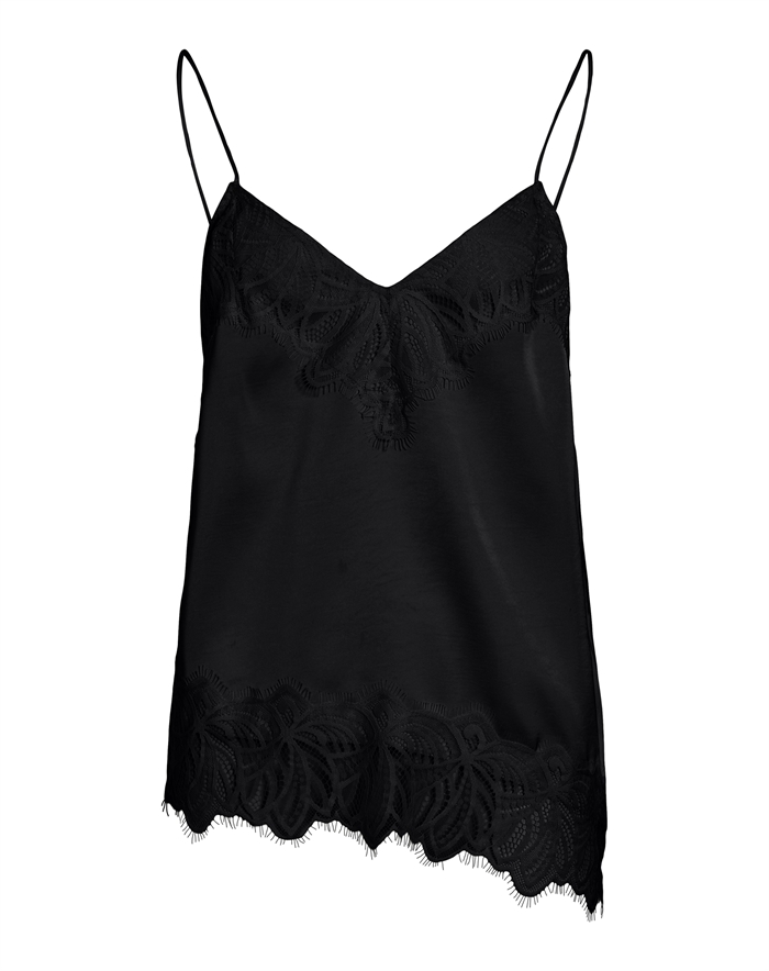 Vila - Vilea Strap Top - Sort - byKalstrup.dk